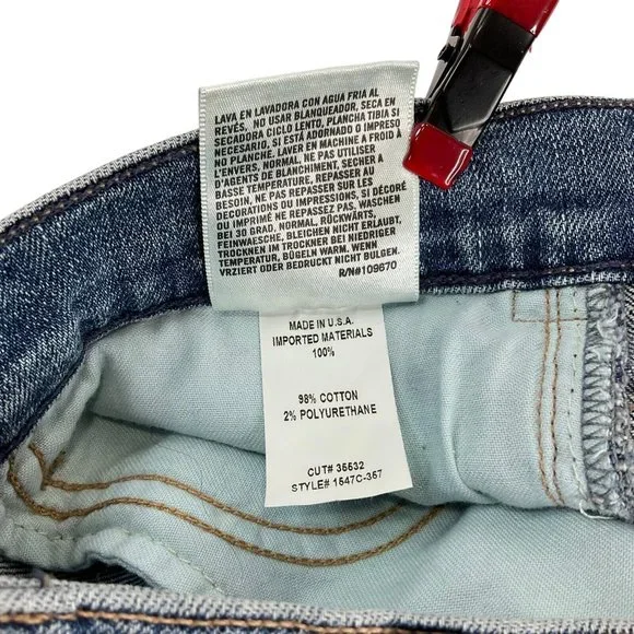 Citizens of Humanity Jeans Women's Sz 28 Blue Drew Flip Flop Flare Mid $228 Nwt - Picture 13 of 16